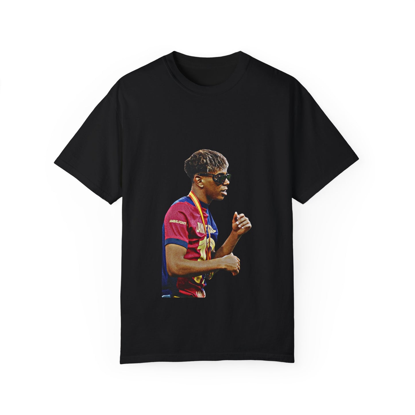 Lamine Yamal Unisex Garment-Dyed T-shirt - gymmaxxing
