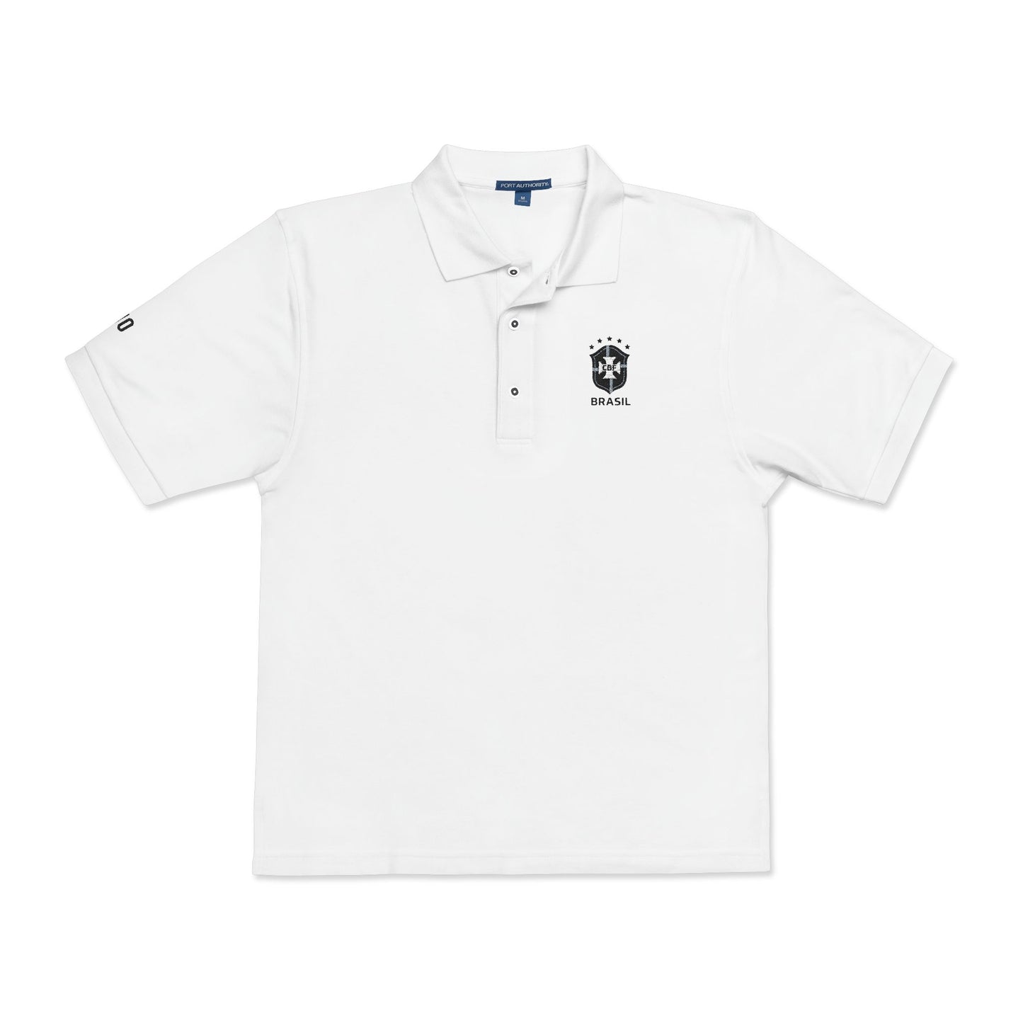 Brazilian black logo Polo Shirt - gymmaxxing