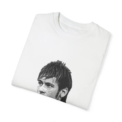 Neymar Brazil Unisex Garment-Dyed T-Shirt featuring Iconic Soccer Star Design